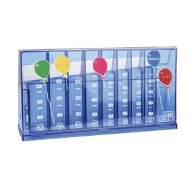 Produktbild des Artikels Spardose - Münzsortierer - Münzzähler - blau ()