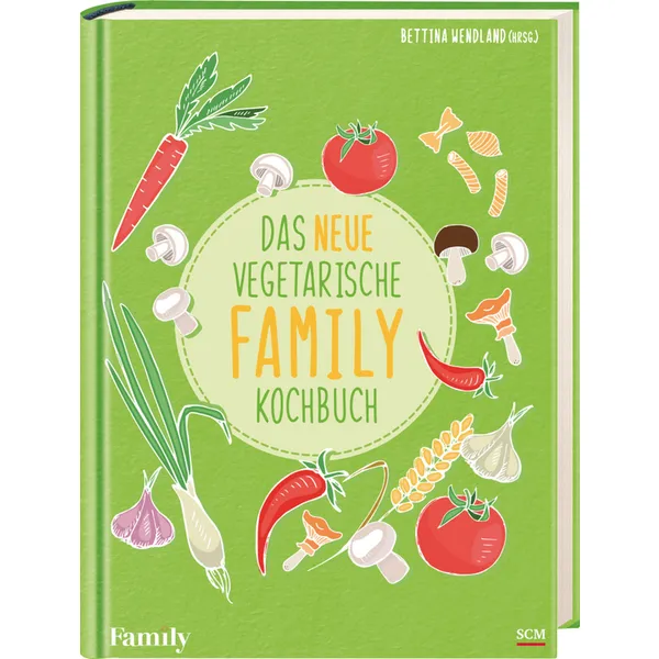 Produktbild des Artikels Das neue vegetarische FAMILY-Kochbuch (Buch - Gebunden)