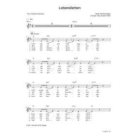 Produktbild des Artikels Lebensfarben (Noten - Download)