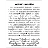 Stimmungsbild zu Regenbogen-Stumpen-Kerze