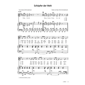 Produktbild des Artikels Schöpfer der Welt (Noten - Download)