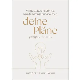 Produktbild des Artikels Faltkarte "Alles Gute zur Konfirmation" (Schreibwaren)