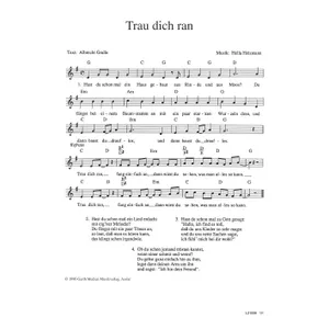 Produktbild des Artikels Trau dich ran (Noten - Download)