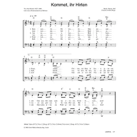 Produktbild des Artikels Kommet ihr Hirten (Noten - Download)