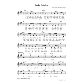 Produktbild des Artikels Suche Frieden (Noten - Download)
