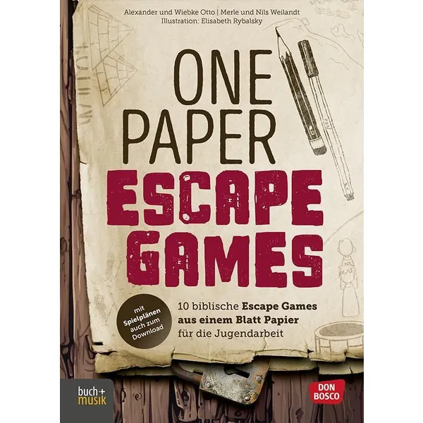 Produktbild des Artikels One Paper Escape Games (Buch - Kartoniert)