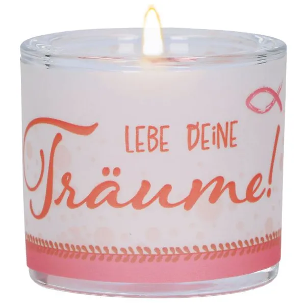 Produktbild des Artikels Windlicht LichtMomente "Lebe deine Träume" ()