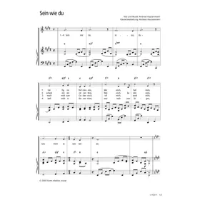 Produktbild des Artikels Sein wie du (Noten - Download)