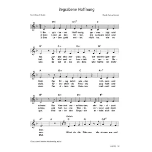 Produktbild des Artikels Begrabene Hoffnung (Noten - Download)