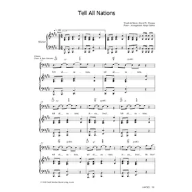 Produktbild des Artikels Tell All Nations (Noten - Download)