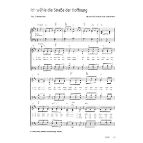 Produktbild des Artikels Ich wähle die Straße der Hoffnung (Noten - Download)