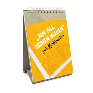 Produktbild des Artikels Auf all deinen Wegen - Aufstellbuch (Buch - Spiralbindung)