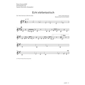 Produktbild des Artikels Echt elefantastisch (Noten - Download)