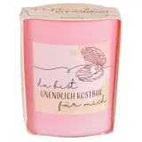 Stimmungsbild zu Duftkerze "Du bist unendlich kostbar"