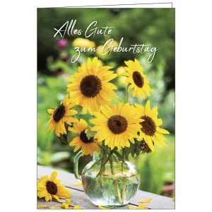 Produktbild des Artikels Faltkarte: Alles Gute zum Geburtstag (Schreibwaren)