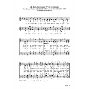 Produktbild des Artikels Ich bin durch die Welt gegangen (Noten - Download)