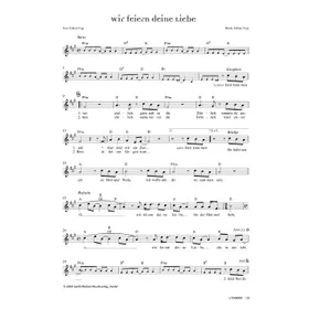 Produktbild des Artikels Wir feiern deine Liebe (Noten - Download)