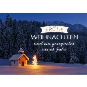 Produktbild des Artikels Faltkarte - Frohe Weihnachten (Schreibwaren)