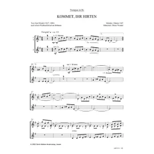 Produktbild des Artikels Kommet ihr Hirten (Noten - Download)