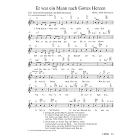 Produktbild des Artikels Er war ein Mann nach Gottes Herzen (Noten - Download)
