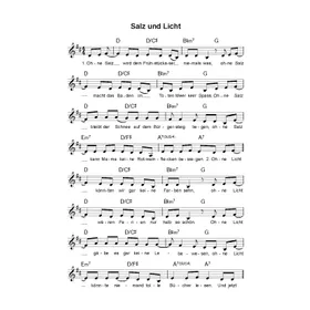 Produktbild des Artikels Salz und Licht (Noten - Download)