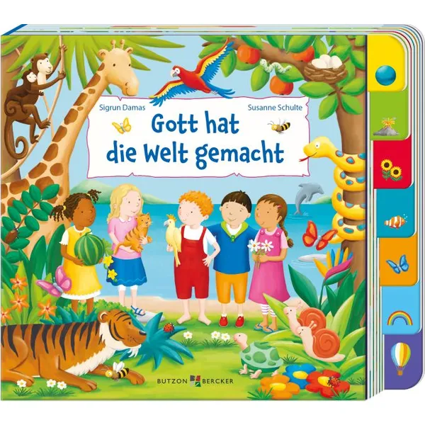 Produktbild des Artikels Gott hat die Welt gemacht (Buch - Pappbilderbuch)