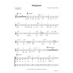 Produktbild des Artikels König Jesus (Noten - Download)