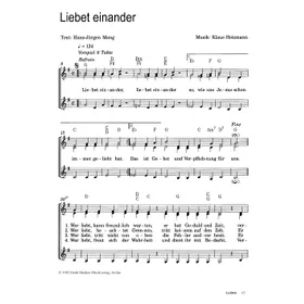 Produktbild des Artikels Liebet einander (Noten - Download)