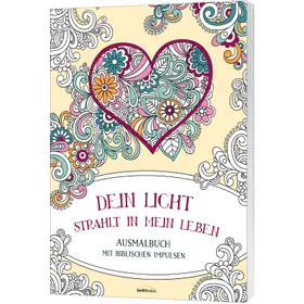 Produktbild des Artikels Dein Licht strahlt in mein Leben - Ausmalbuch (Buch - Broschiert)