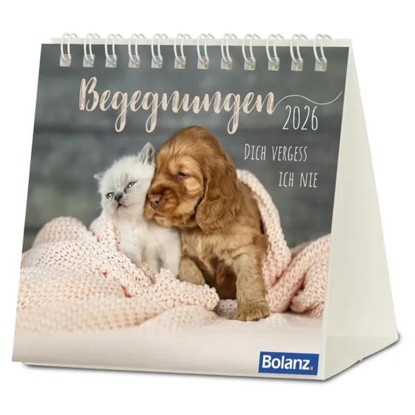 Produktbild des Artikels Begegnungen 2026 - Minikalender (Kalender - Spiralbindung)