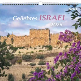 Produktbild des Artikels Geliebtes Israel 2026 - Wandkalender (Kalender - Spiralbindung)