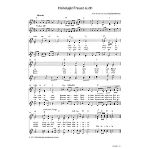 Produktbild des Artikels Halleluja! Freuet euch (Noten - Download)