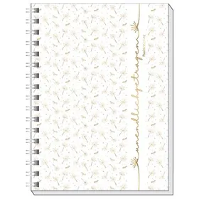 Produktbild des Artikels Memo Block A6: Unendlich getragen  (Gold-Edition) (Schreibwaren - Spiralbindung)