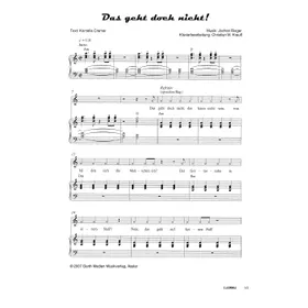 Produktbild des Artikels Das geht doch nicht (Noten - Download)