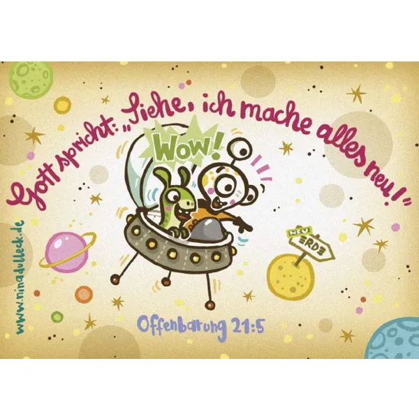 Produktbild des Artikels Jahreslosung 2026 - Faltkarten 10 Stück (Schreibwaren)