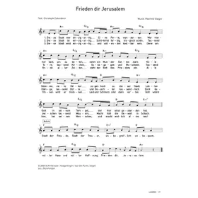 Produktbild des Artikels Frieden dir Jerusalem (Noten - Download)
