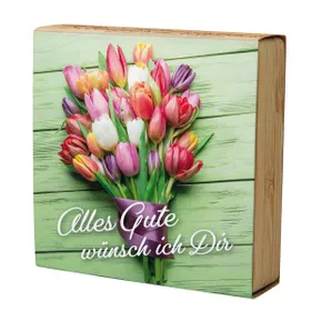 Produktbild des Artikels Teelichthalter: Alles Gute wünsch ich Dir ()