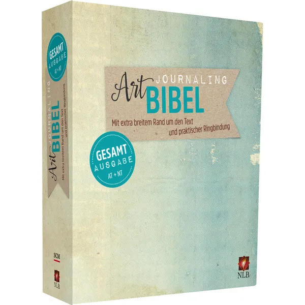 Produktbild des Artikels NLB Art Journaling Bibel Gesamtausgabe im Ringbuch (Bibel - Ringbuch)