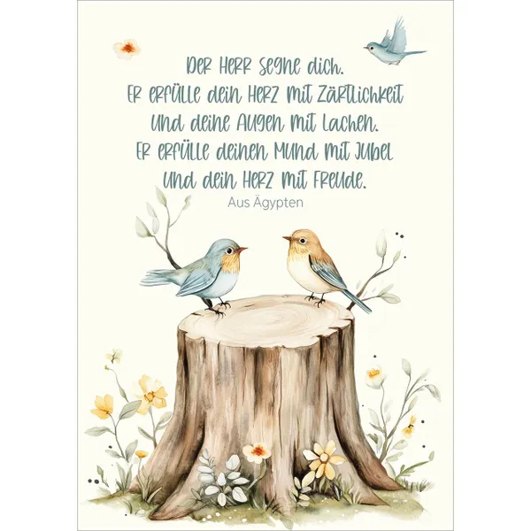 Produktbild des Artikels Postkarten: Der Herr segne dich, 4 Stück (Schreibwaren)