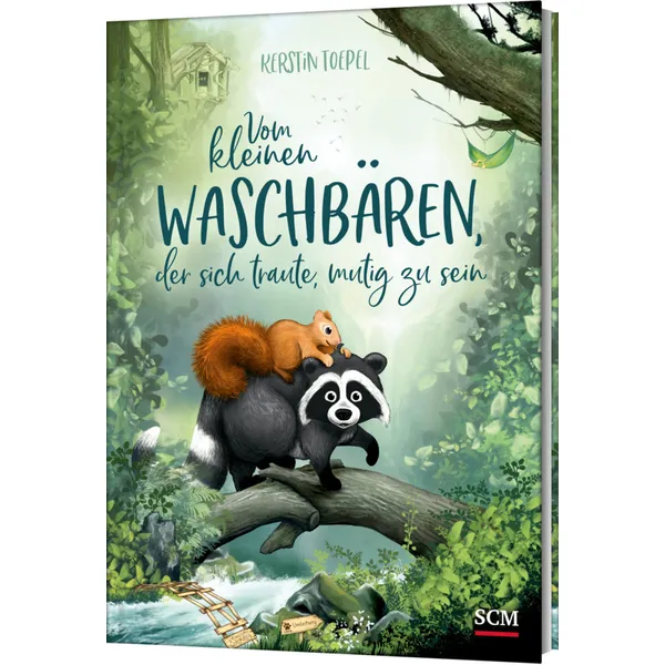 Produktbild des Artikels Vom kleinen Waschbären, der sich traute, mutig zu sein (Buch - Gebunden)