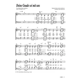 Produktbild des Artikels Deine Gnade sei mit uns (Noten - Download)