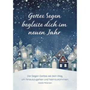 Produktbild des Artikels Postkarten: Gottes Segen begleite dich 4 Stk. (Schreibwaren)