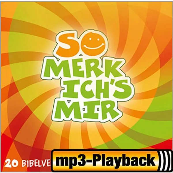 Produktbild des Artikels So merk ich's mir (Playback ohne Backings) (MP3-Album - Download)