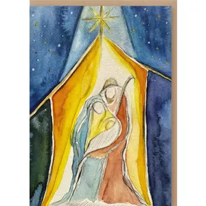 Produktbild des Artikels Faltkarte "Krippe" (Schreibwaren)