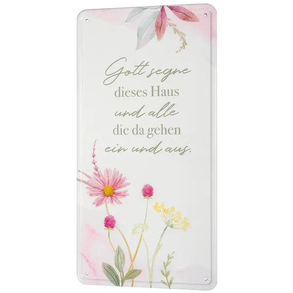 Produktbild des Artikels Metallschild Vintage "Segen" ()