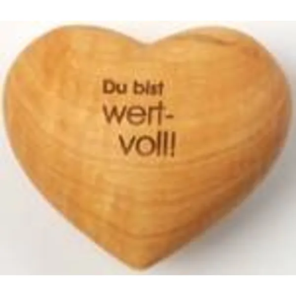 Produktbild des Artikels Handschmeichler Herz "Du bist wertvoll" ()