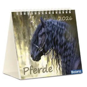 Produktbild des Artikels Pferde 2026 - Tischkalender (Kalender - Spiralbindung)