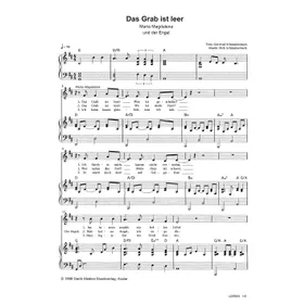 Produktbild des Artikels Das Grab ist leer (Noten - Download)