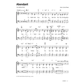Produktbild des Artikels Abendzeit (Noten - Download)