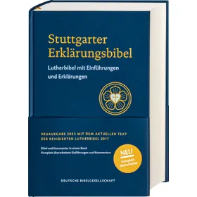 Produktbild des Artikels Stuttgarter Erklärungsbibel 2023 (Bibel - Gebunden)